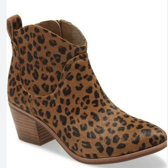 UGG Leopard Kingsburg Calf Hair Zip Up Ankle Boot Women's Sizes 8 - Picture 16 of 16